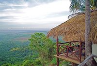 View from palapas of the Ranch TUBAGUA PLANTATION VILLAGE - Puerto Plata - Dominican Republic